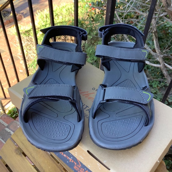 Weatherproof Vintage Men’s Brighton Adjustable Sandals Gray SZ 13 - Picture 3 of 16